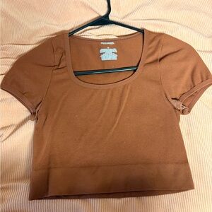 Brown Women's Top